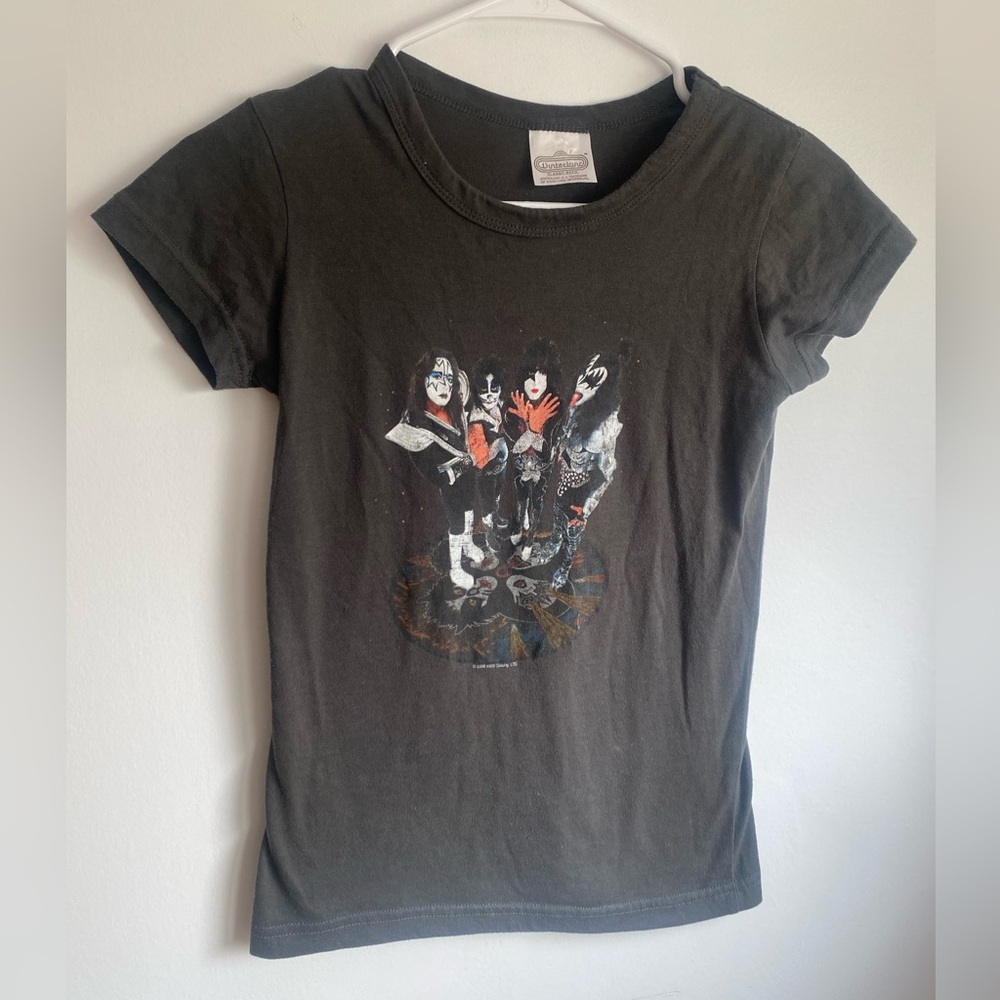 2005 KISS rock band tee grunge metal Y2K vintage